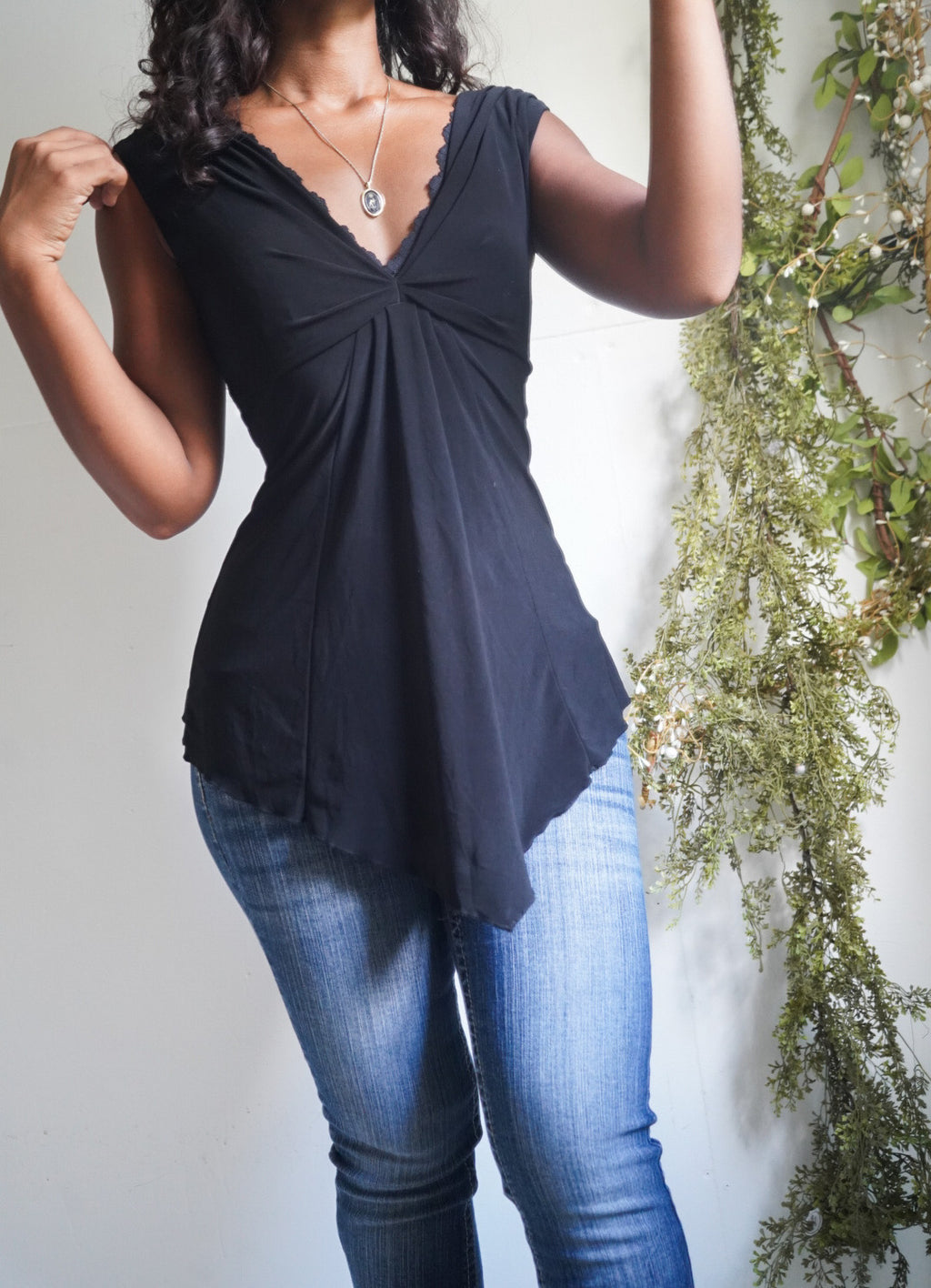Fairy Hem Elevated Basic Y2K Top