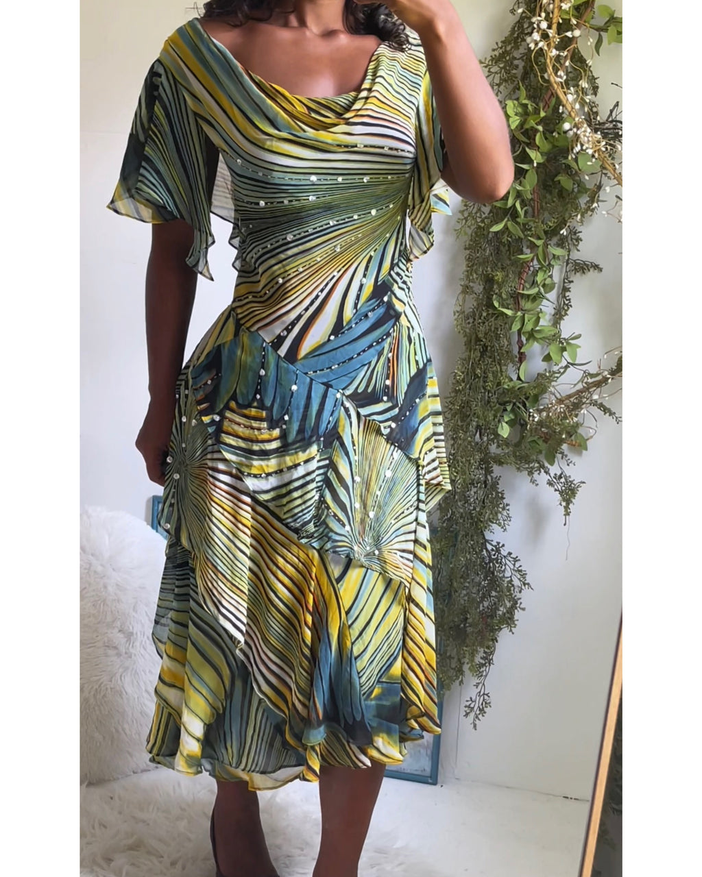Rare Y2K Butterfly Wing Fairy Dress