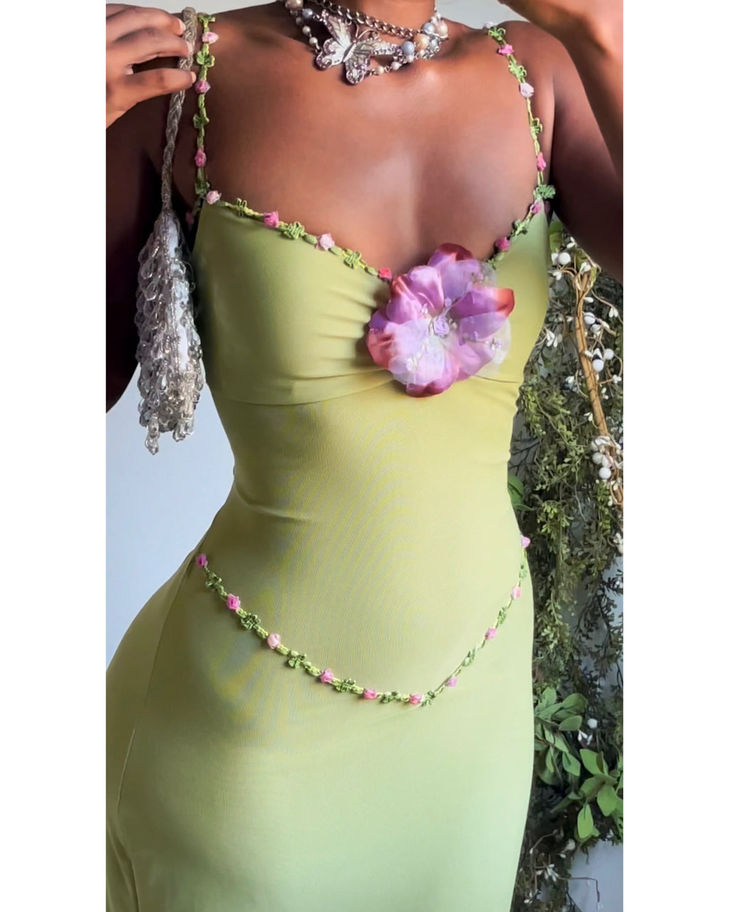 The Fern Gown (Handmade To Order)