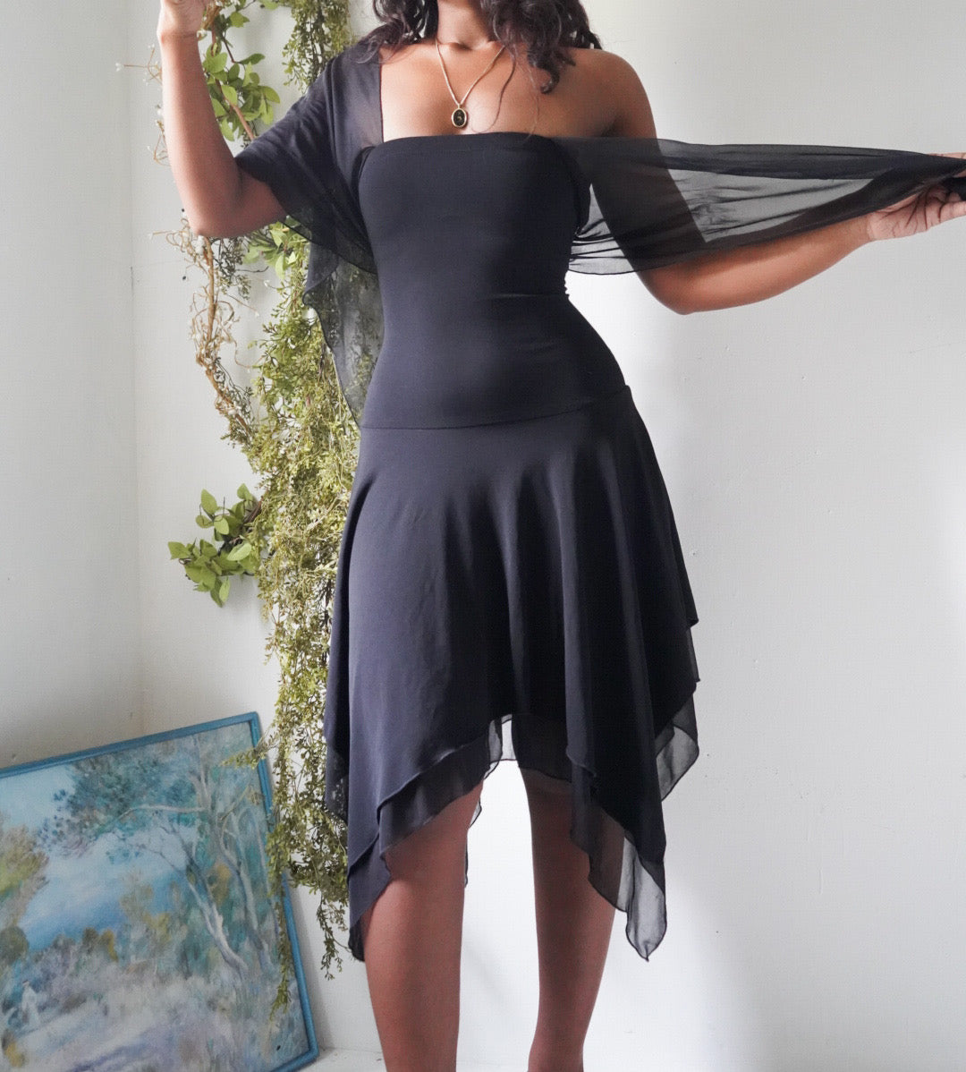 Y2K Whimsigoth Fairy Dress