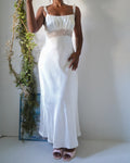 Vintage Satin Long Slip