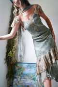 Y2k Silk Boho Fairy Dress