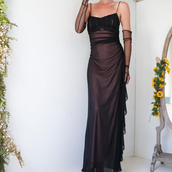 Vintage layered gown