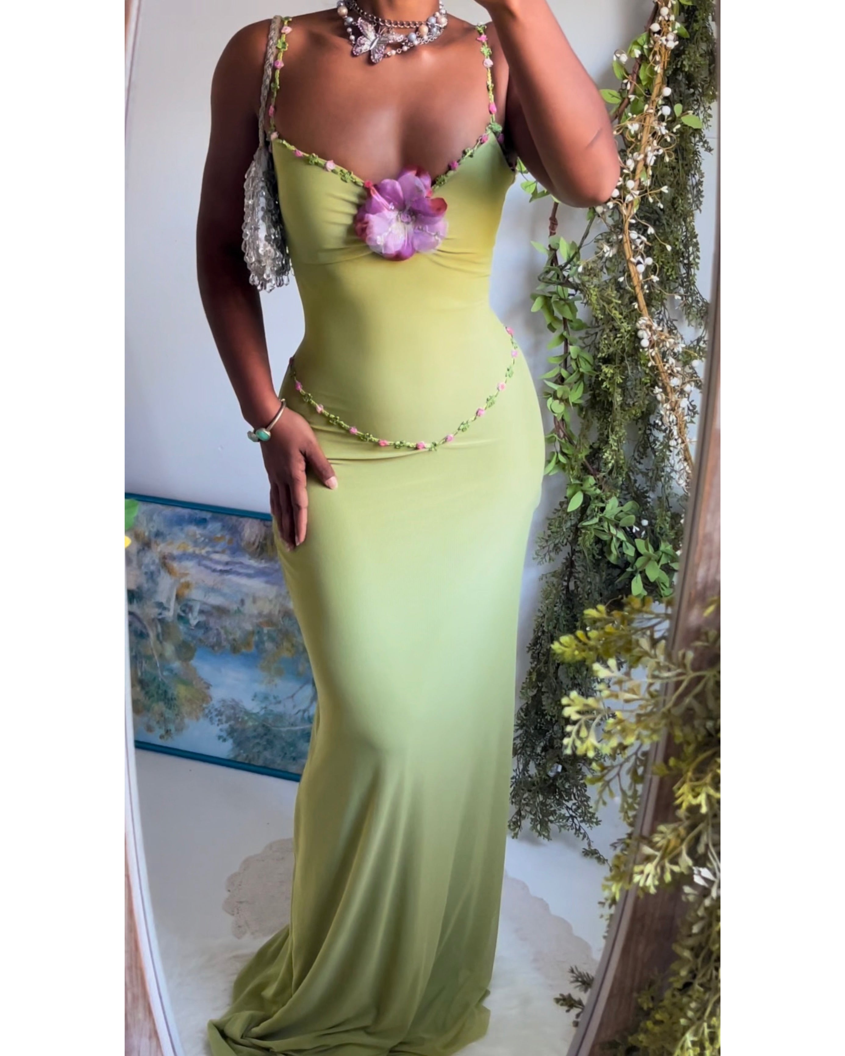 The Fern Gown (Handmade To Order)