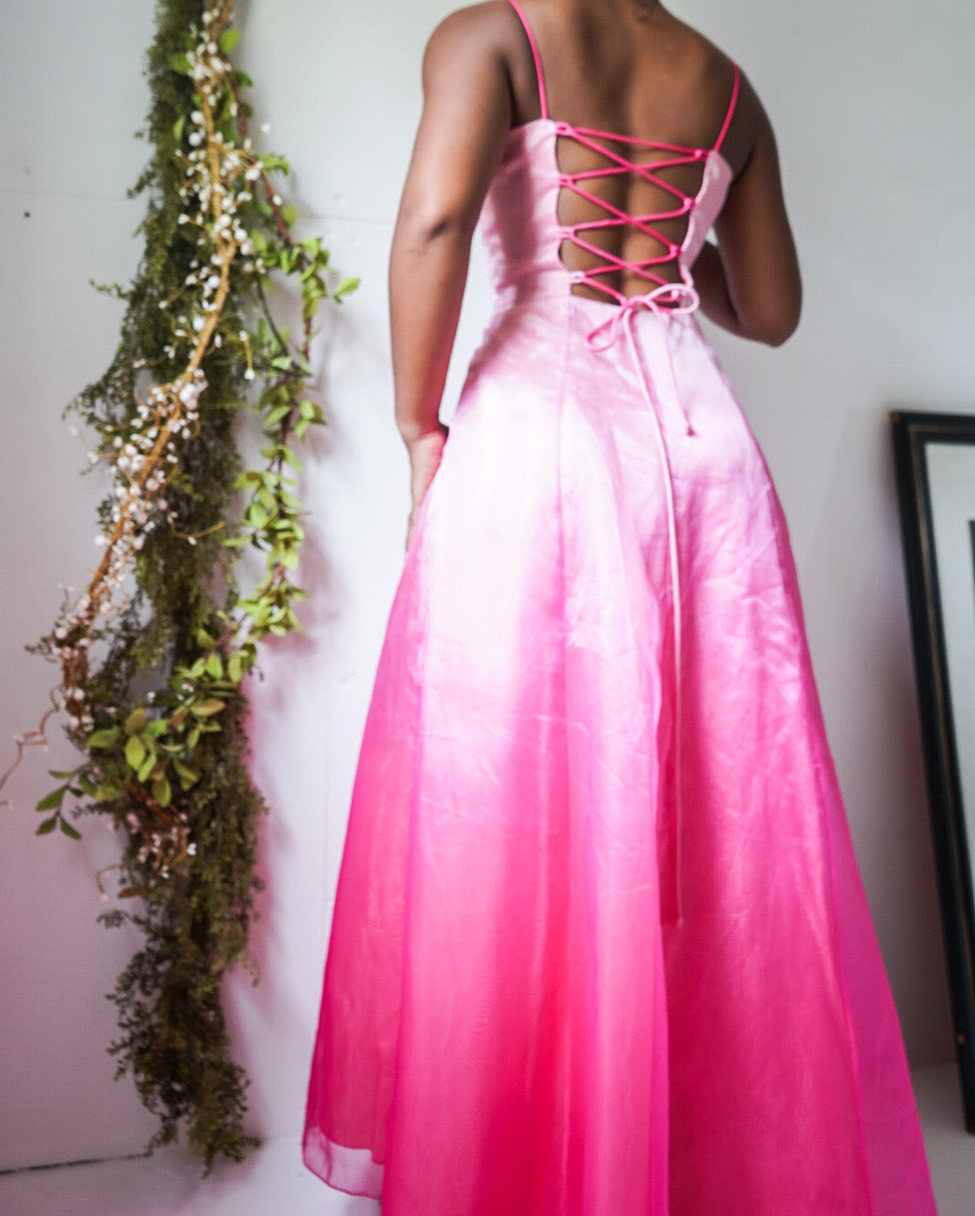 Ombre Pink Formal Dress