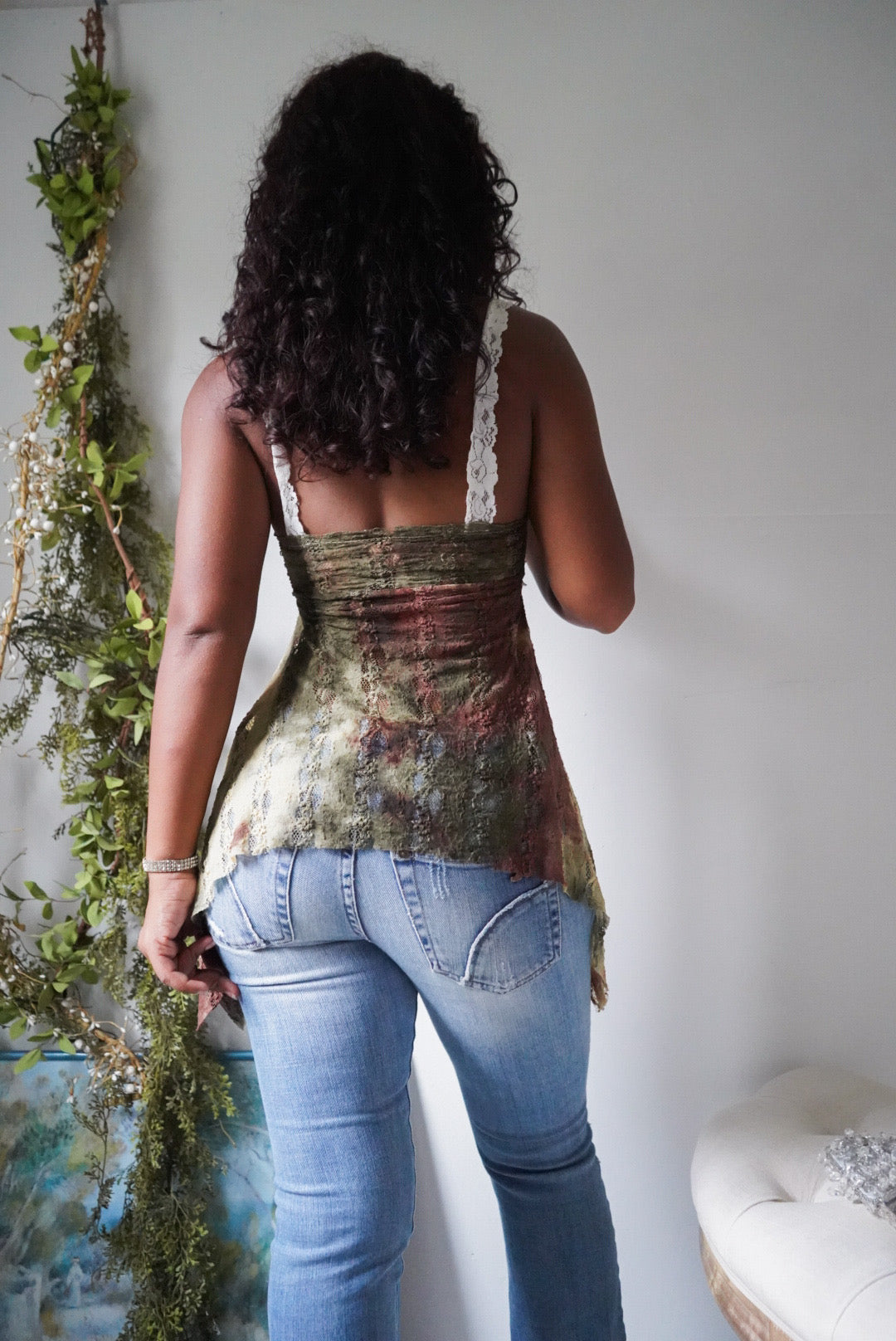 Handmade Boho Fairy Lace Top