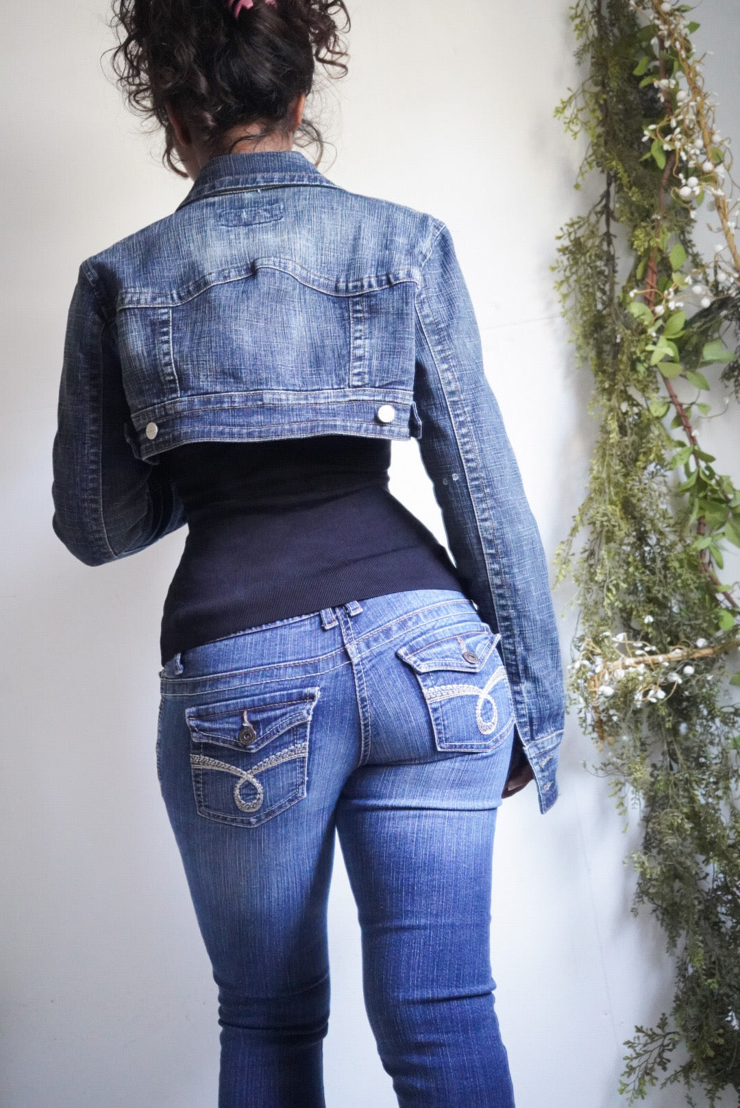 Y2K Denim Shrug