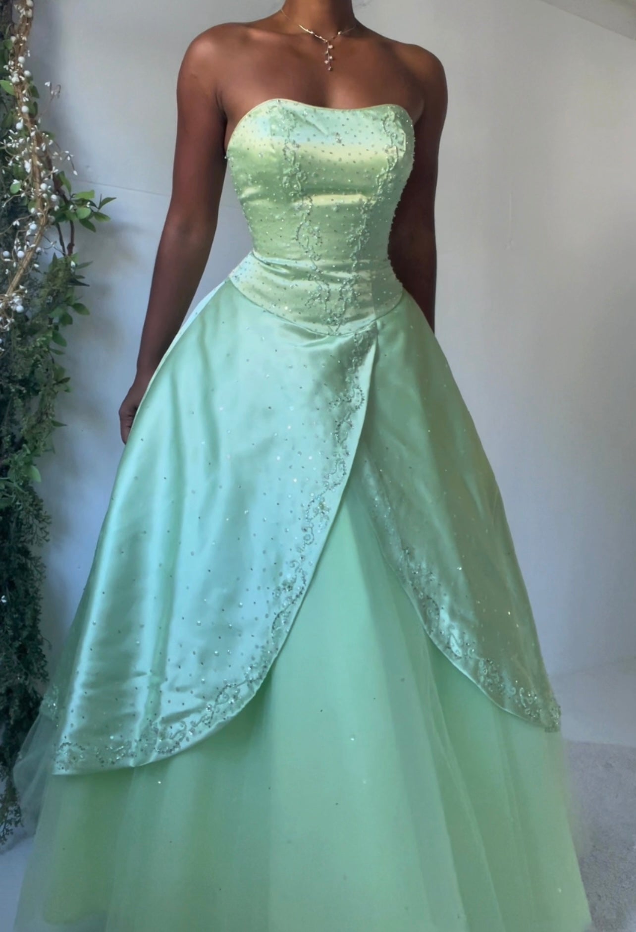 Y2K Princess Tiana Gown