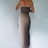 Vintage Y2K Glitter Gradient Gown (S/M)