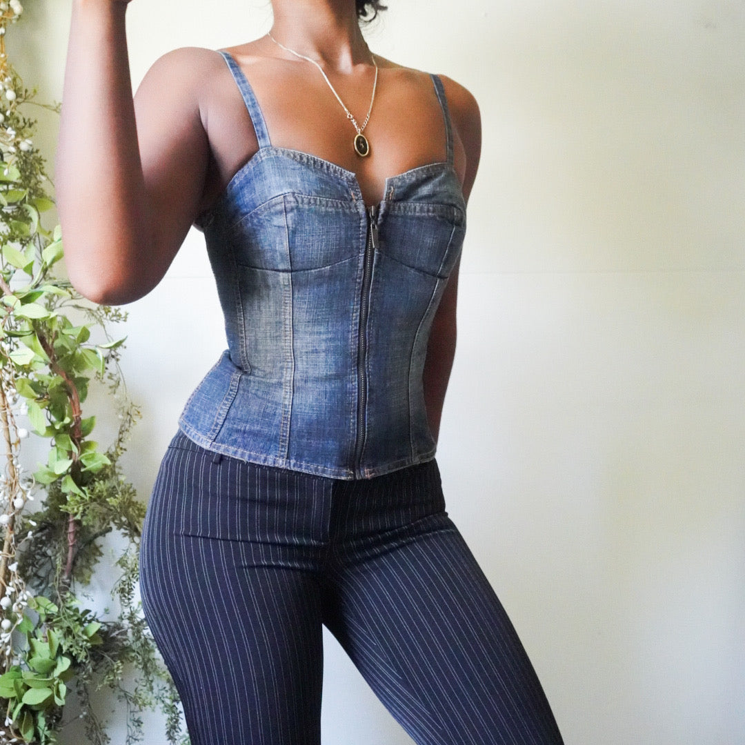 Mudd Denim Bustier