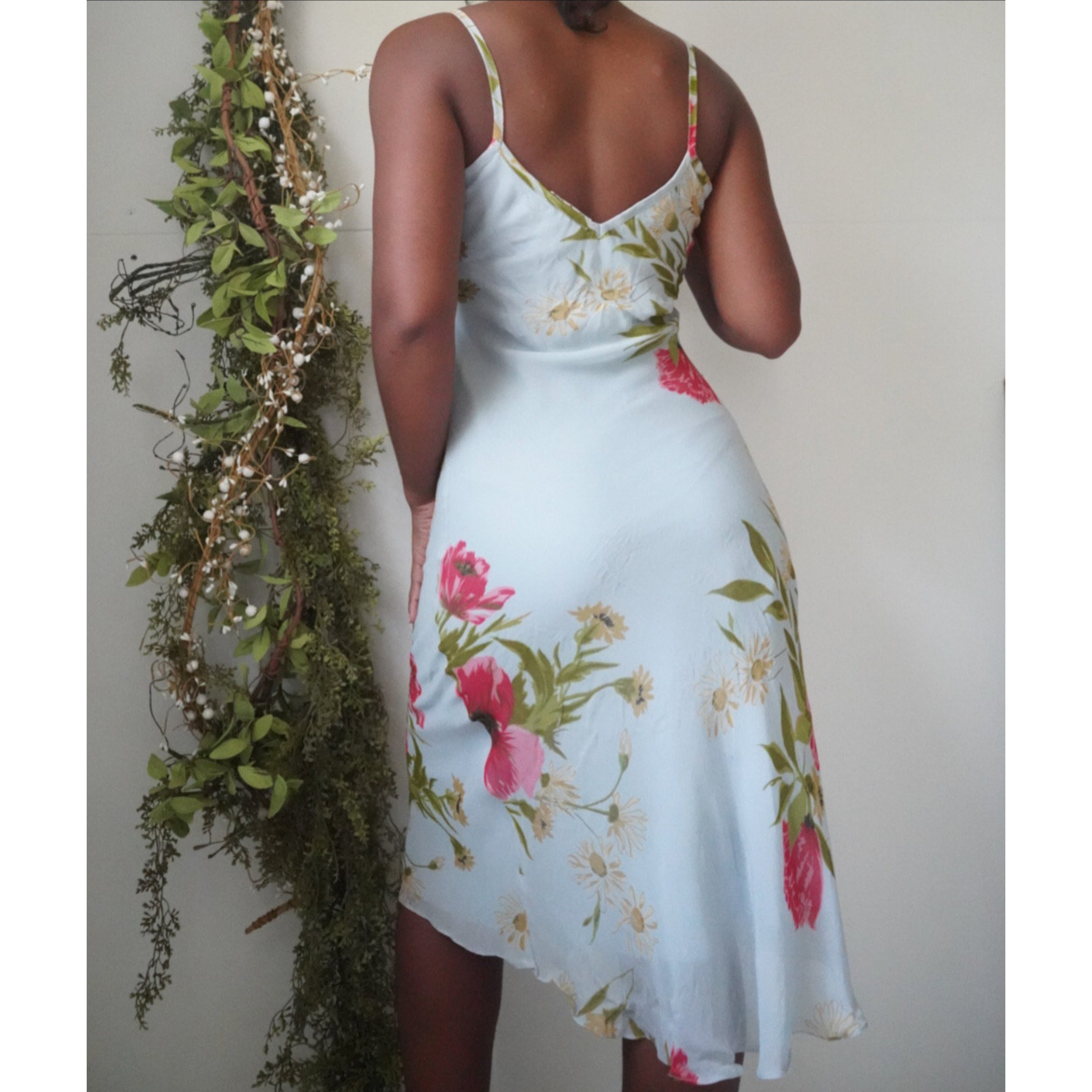 Baby Blue Romantic Summer Slip Dress