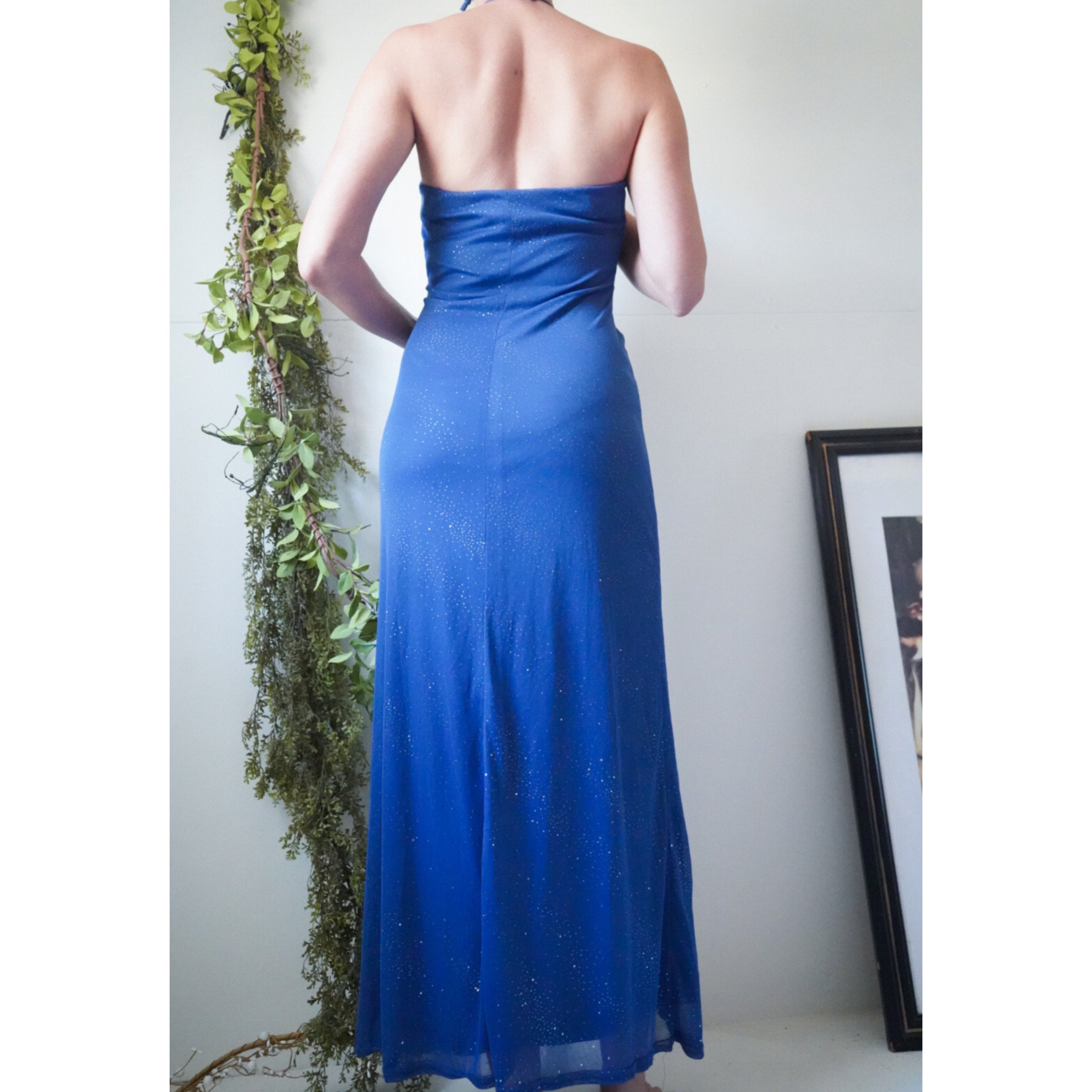 Blue Sparkle Fairy Gown