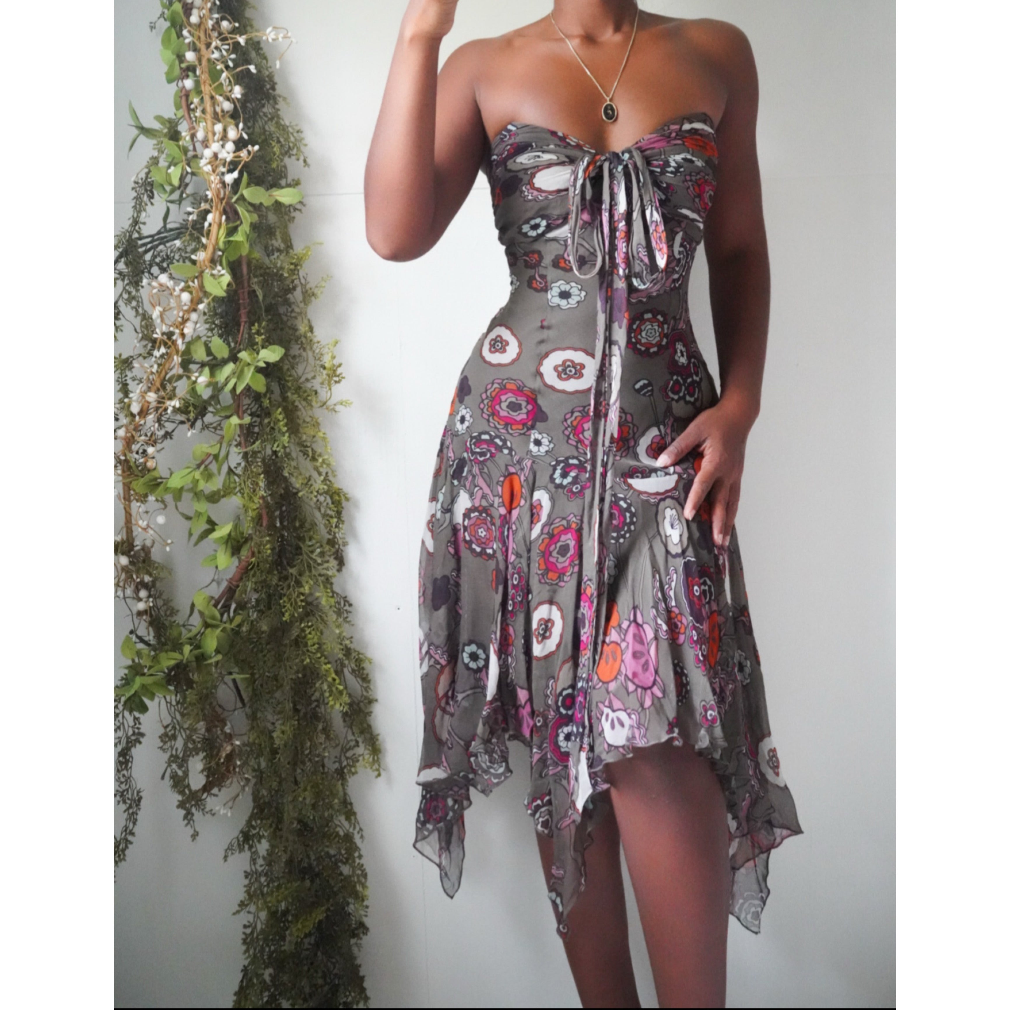 boho-fairy-strapless-silk-dress-image