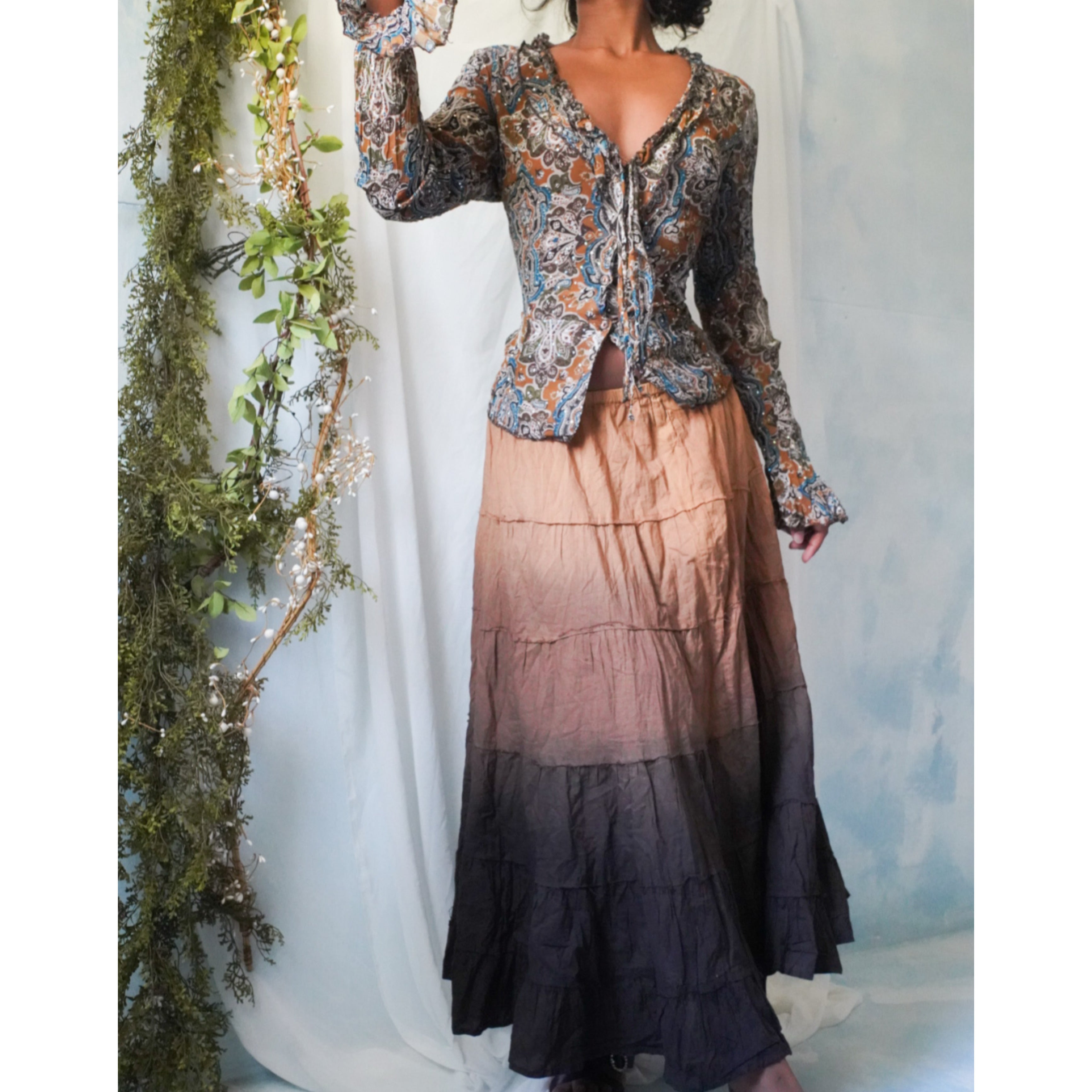 ombre-brown-tiered-skirt-image