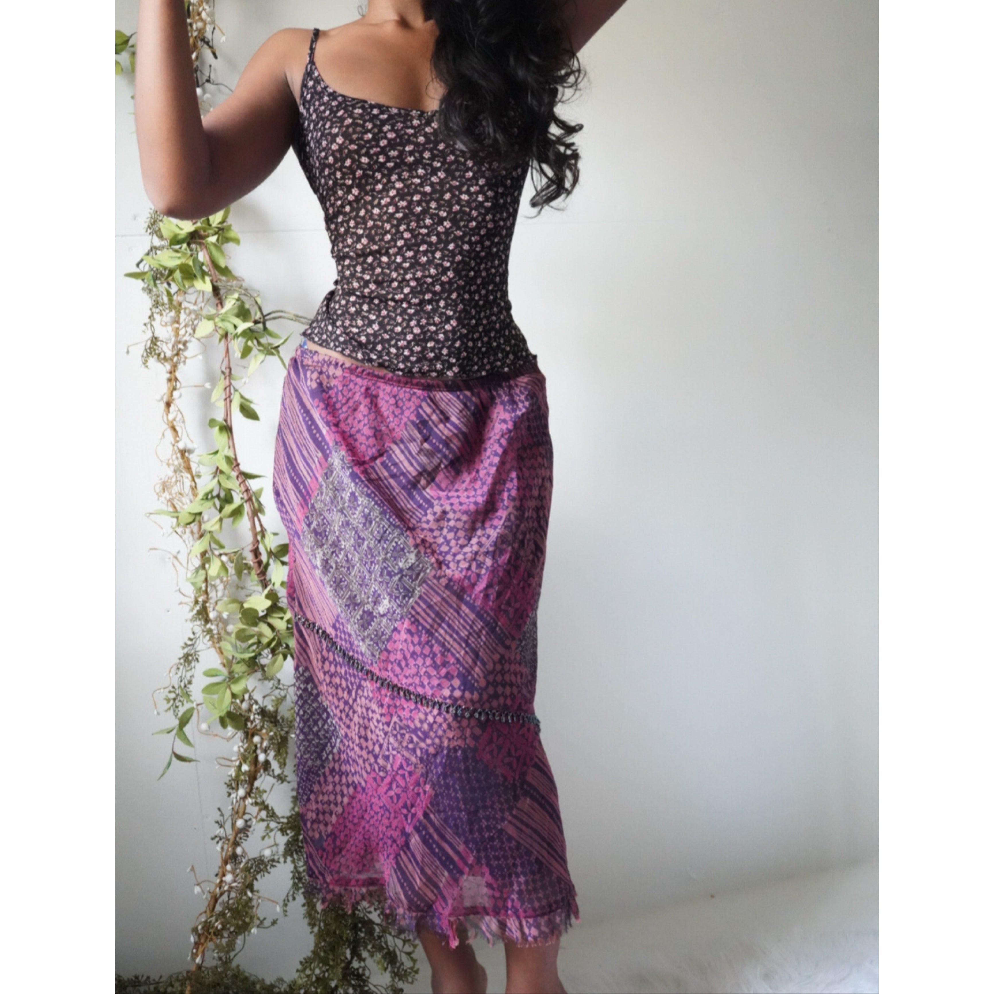 paisley-boho-bead-trim-detail-skirt-image