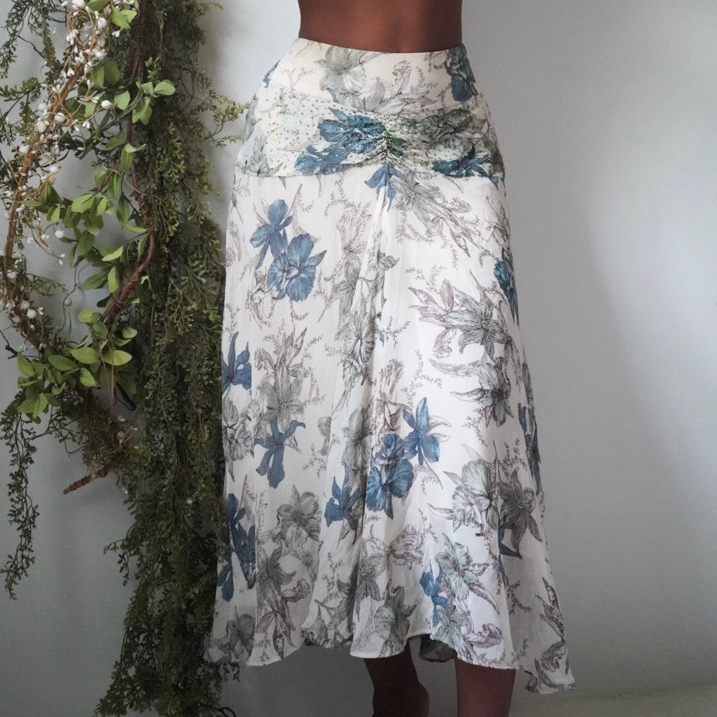 cream-and-blue-floral-silk-skirt-image