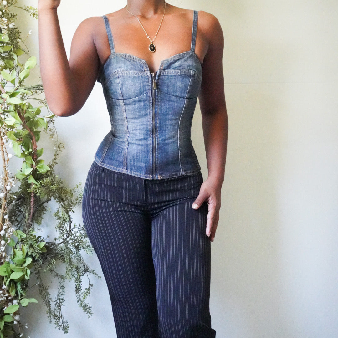 mudd-denim-bustier-image