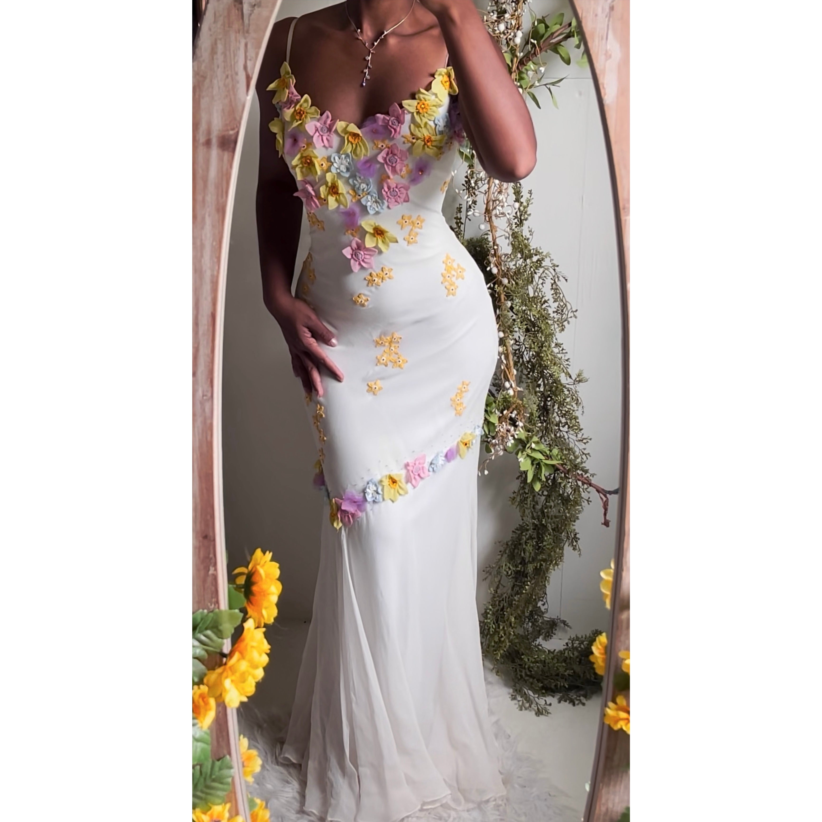 Silk Fairy Wedding Dress