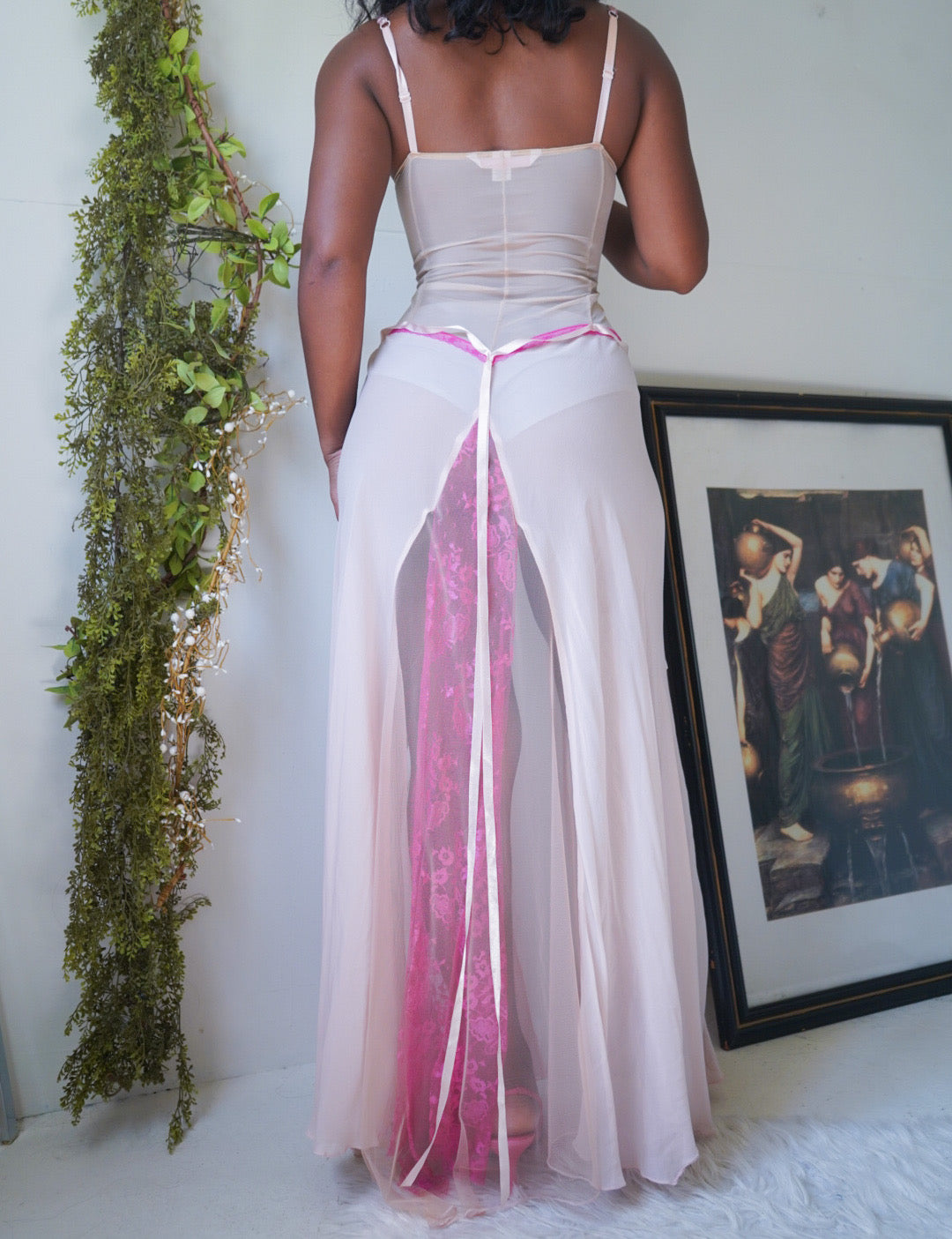 2003 Victorias Secret Lace Up Slip
