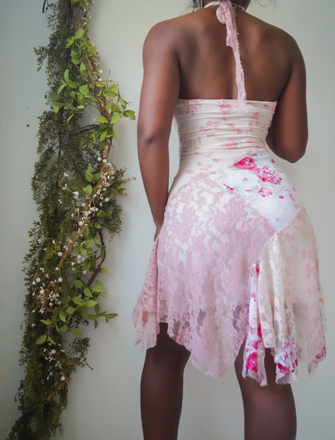 Handmade Patchwork Lace Fairy Dress