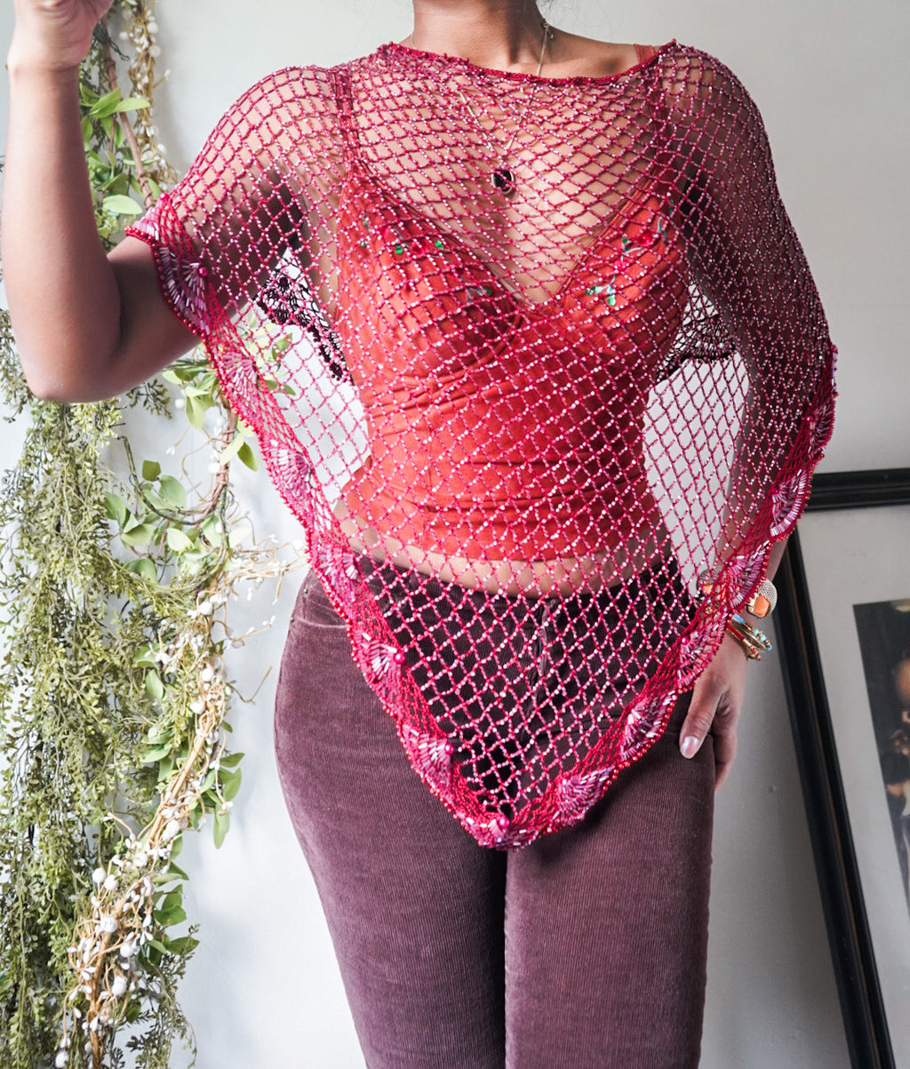 rare-fully-beaded-crochet-poncho-image