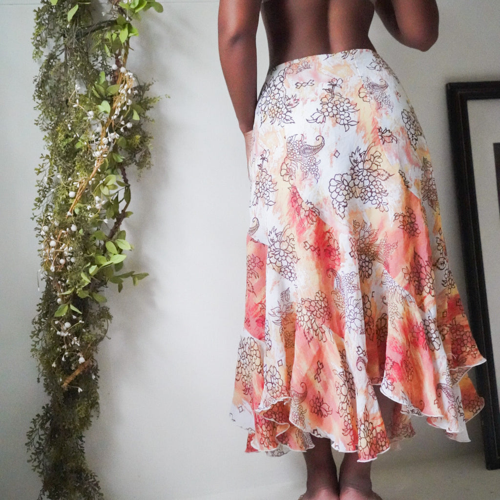 Tie Dye Boho Fairy Skirt