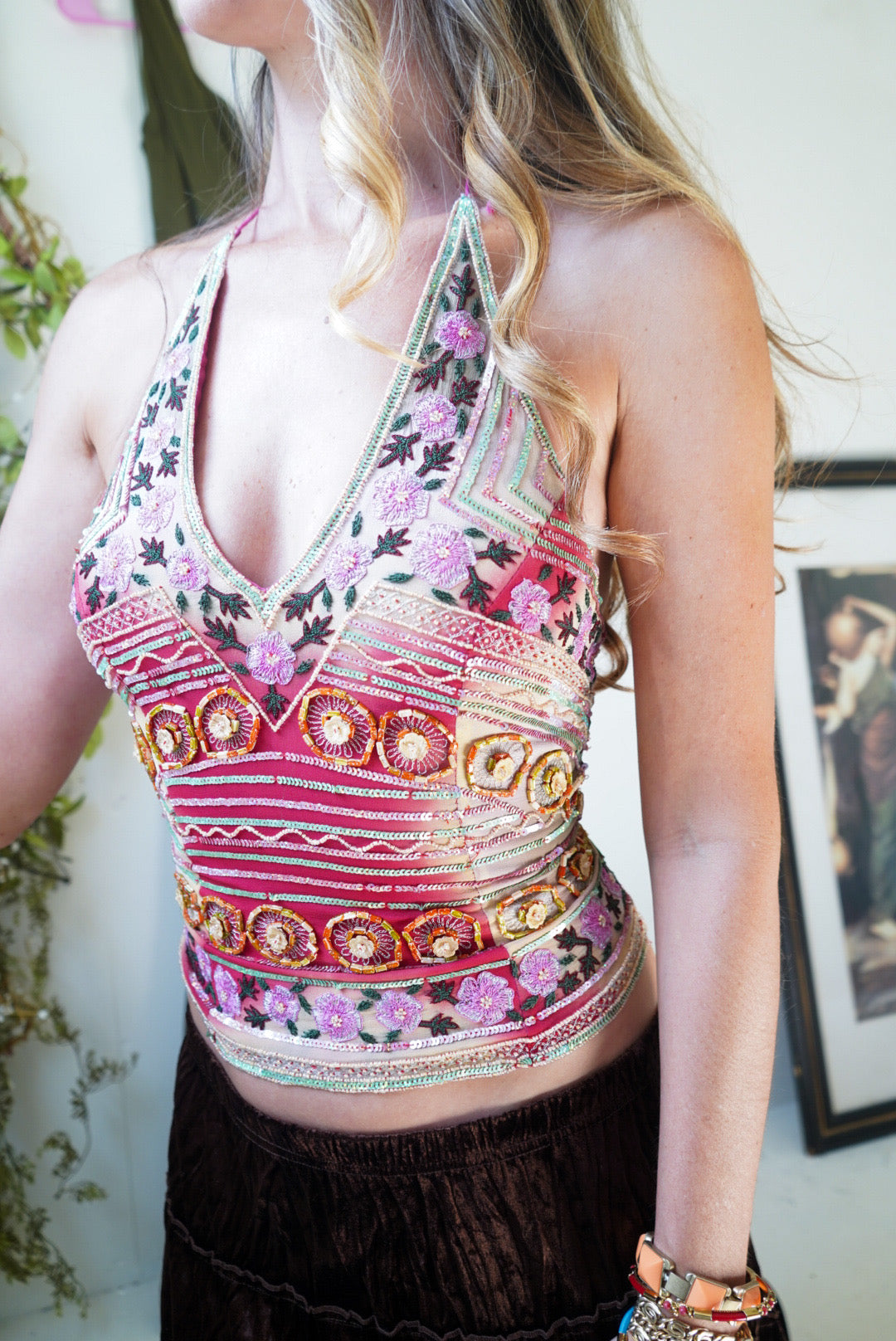 rare-silk-beaded-halter-top-image