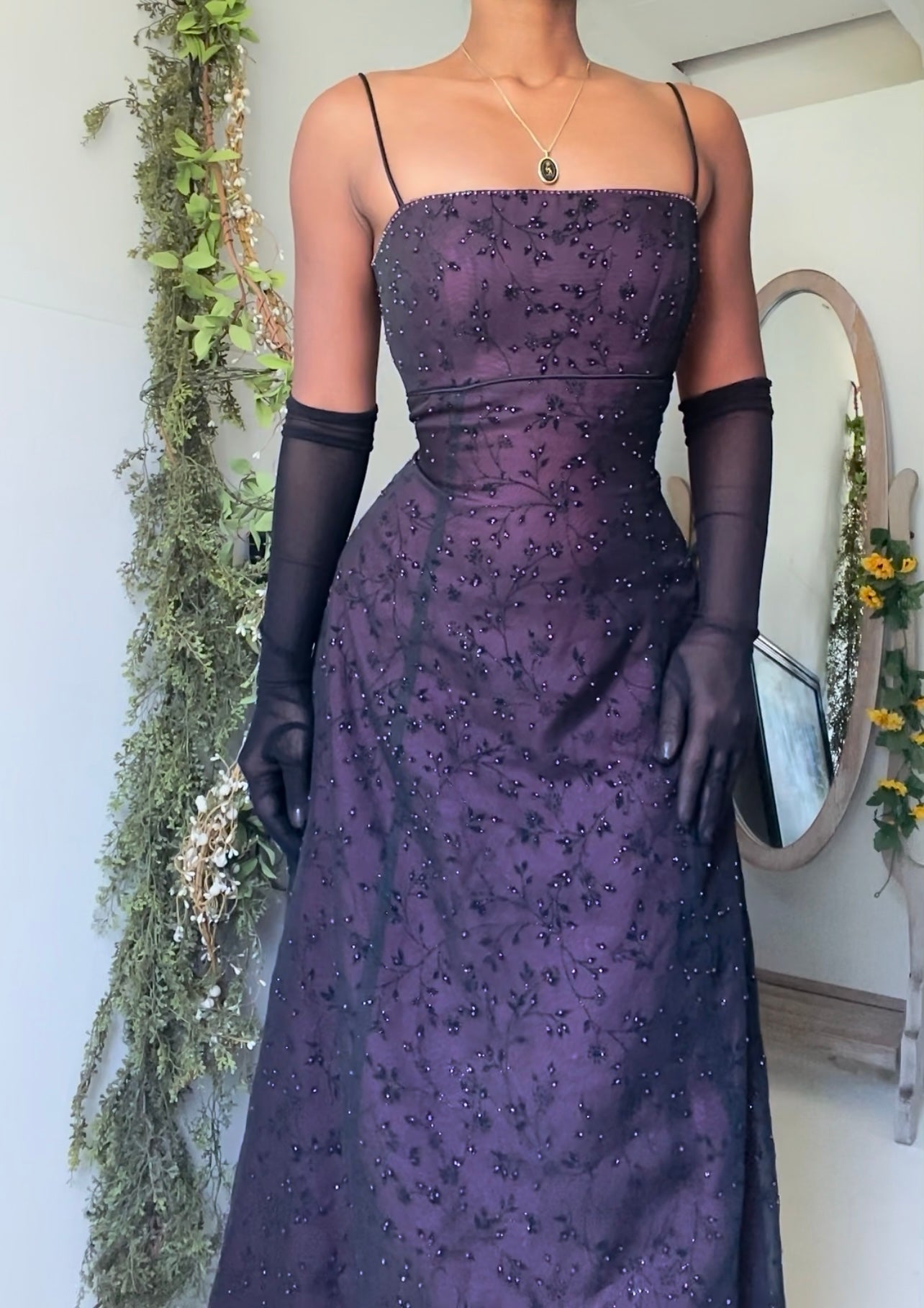 purple-and-black-beaded-layered-formal-dress-image