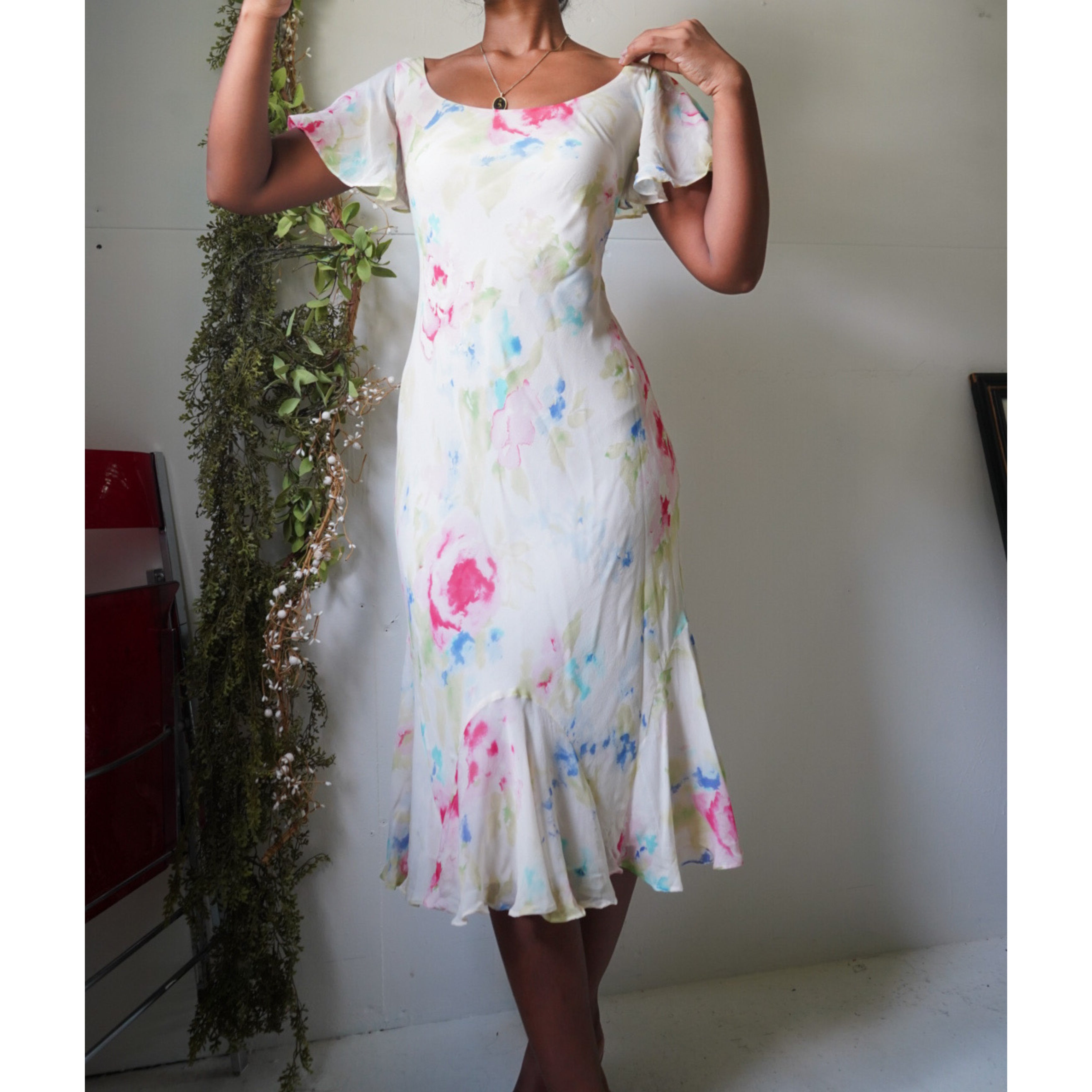 watercolor-floral-flutter-sleeve-dress-image