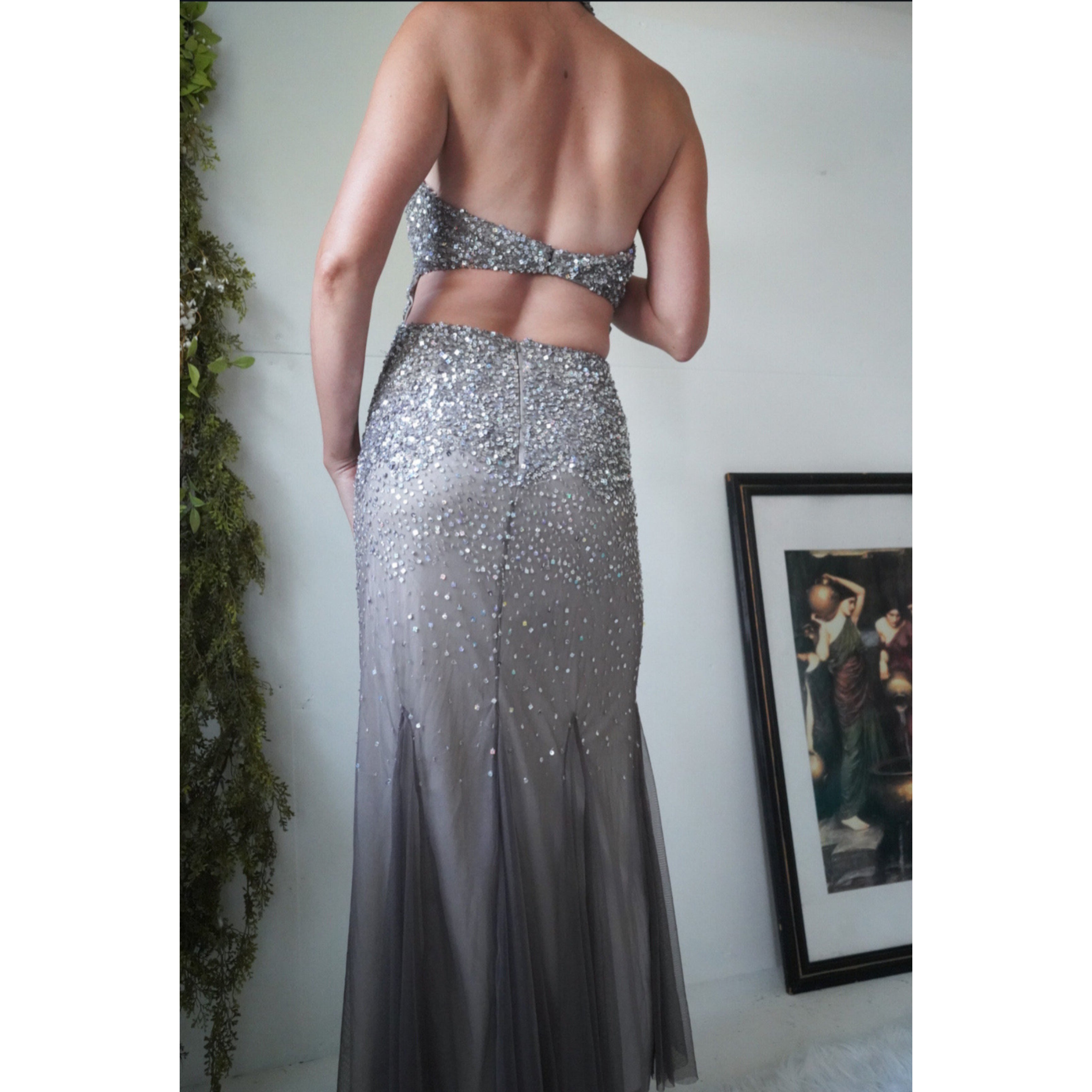 sequin beaded fairy gown size 6