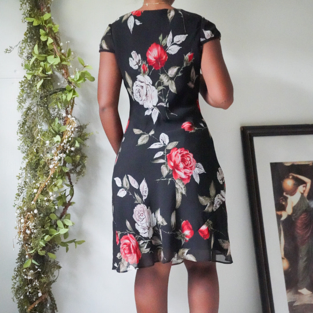 90’s Staple Rose Mini Dress