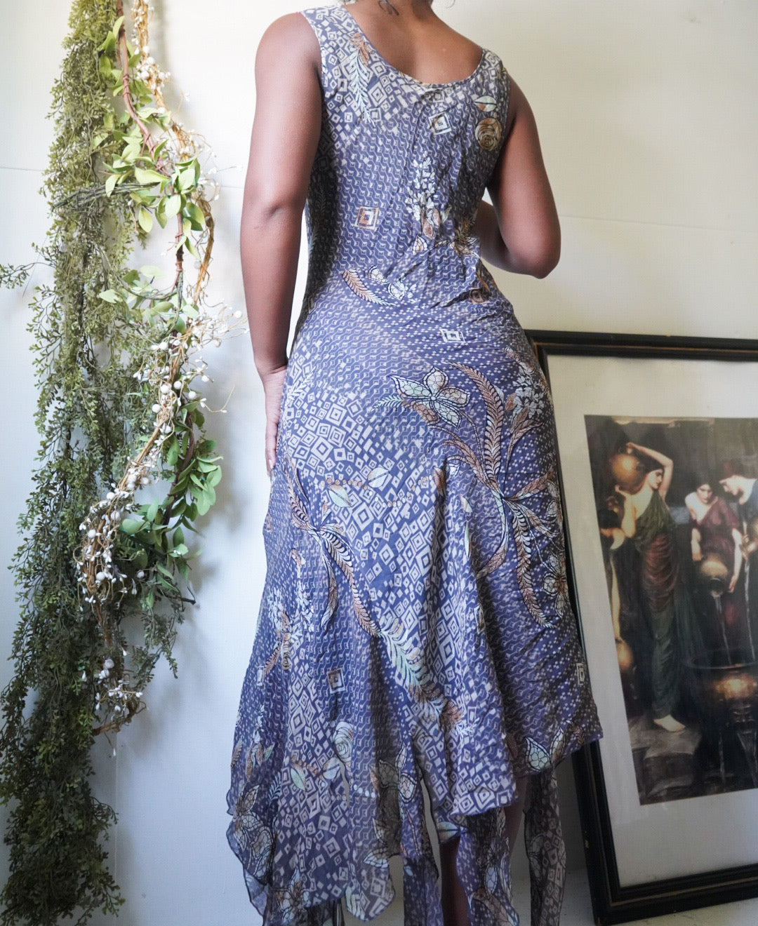 Boho Fairy Hem Midi Dress