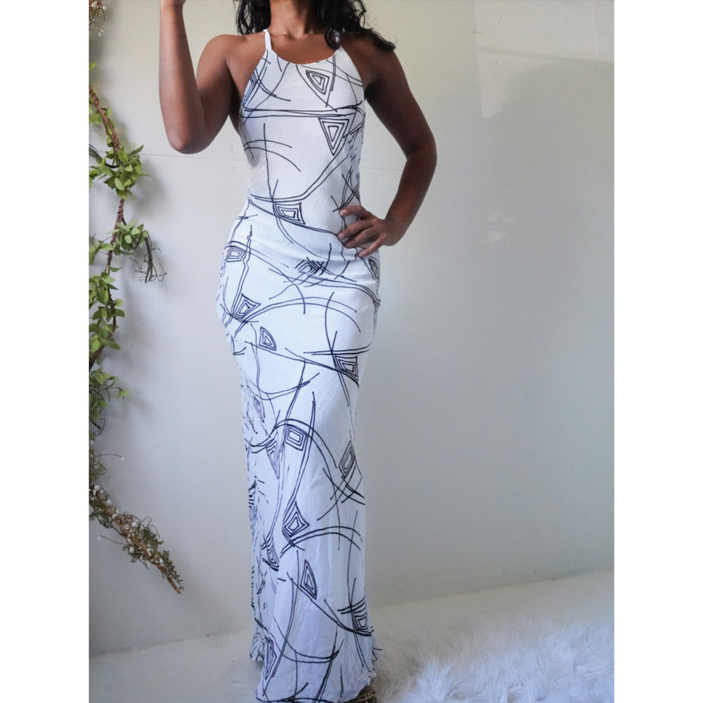 90s-monochrome-abstract-bias-maxi-dress-image