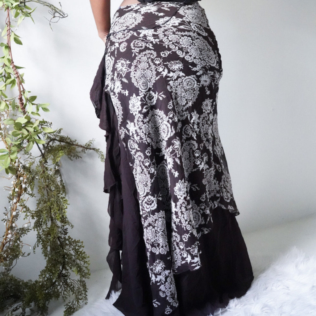 Brown Fairy Maxi Skirt