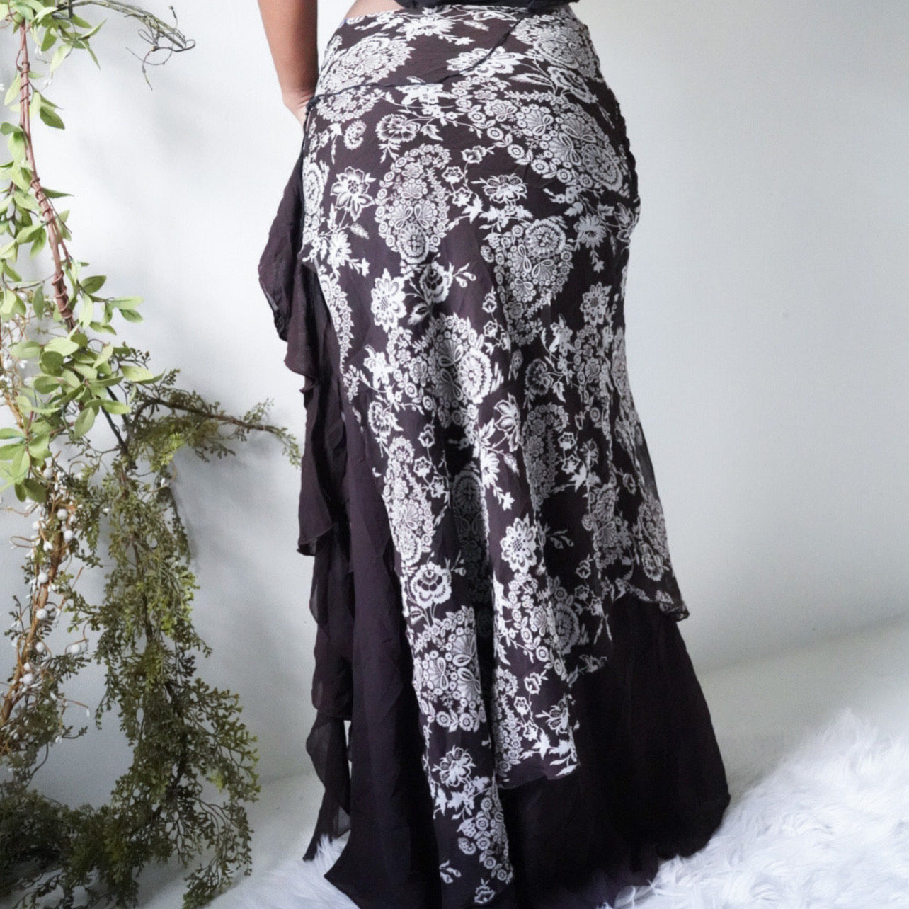 Brown Fairy Maxi Skirt