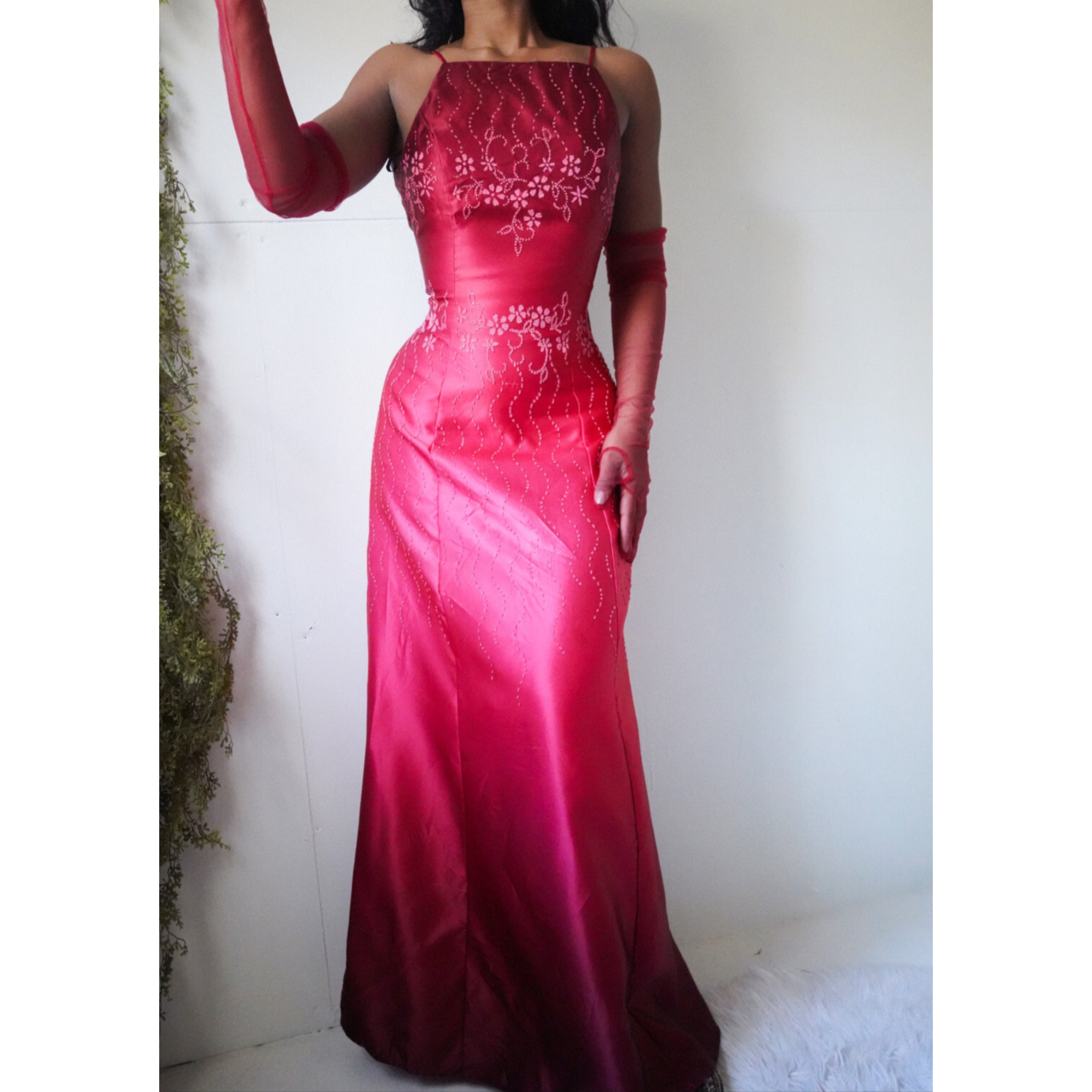 90’s Ombre Bead Detail Gown
