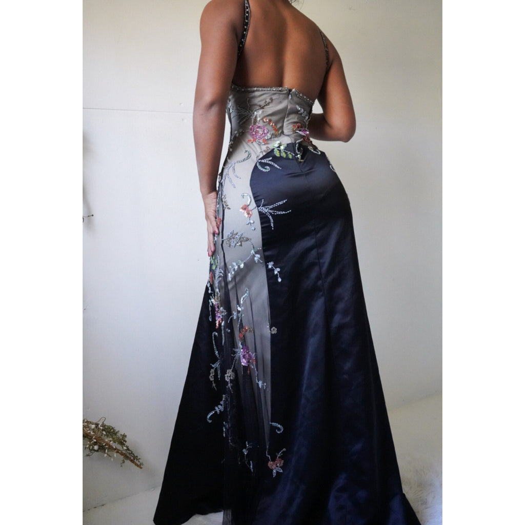 Heavily Beaded Gown