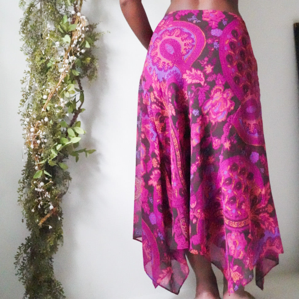Paisley Fairy Boho Skirt
