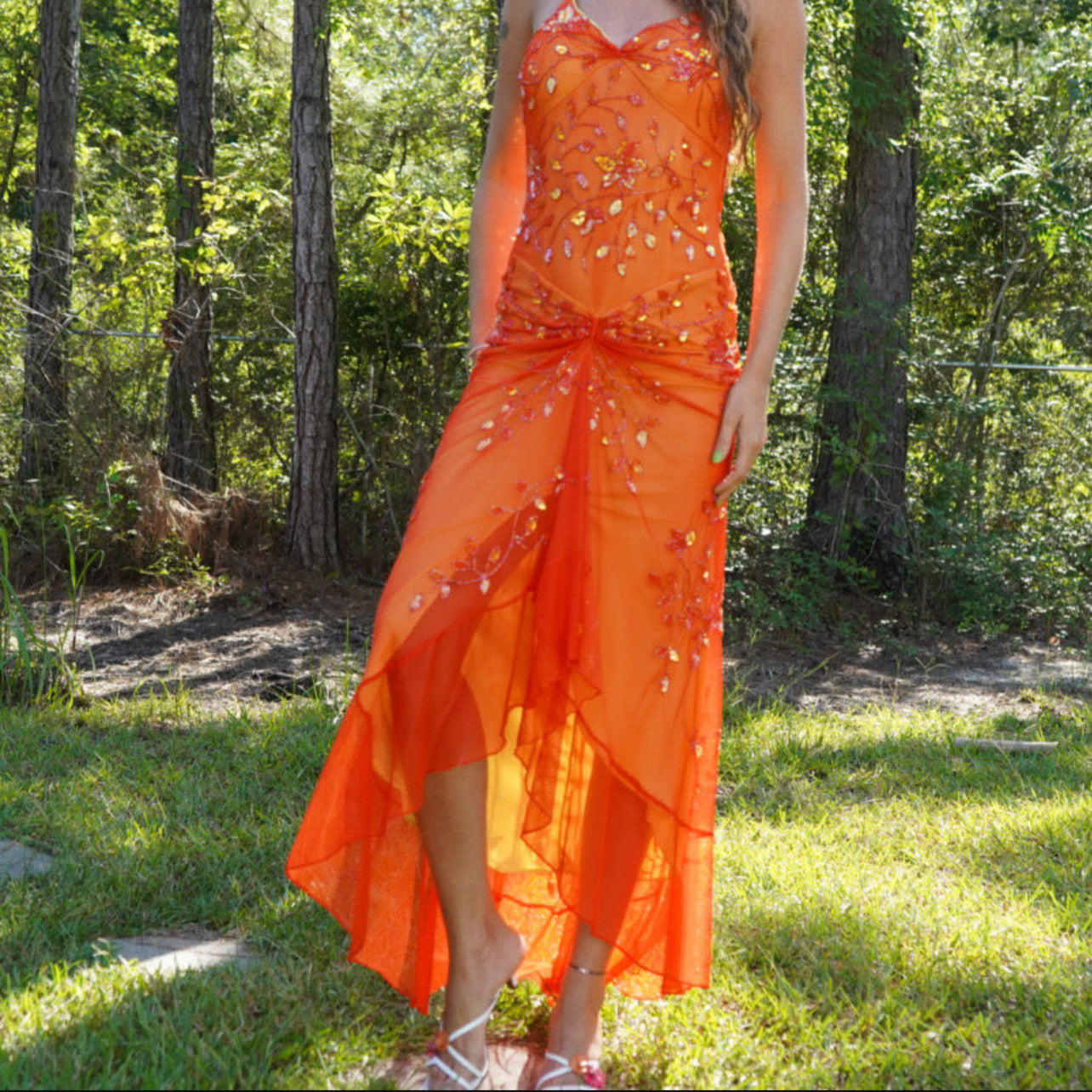 Vintage Silk Gown