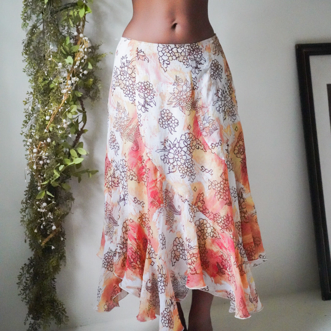 Tie Dye Boho Fairy Skirt