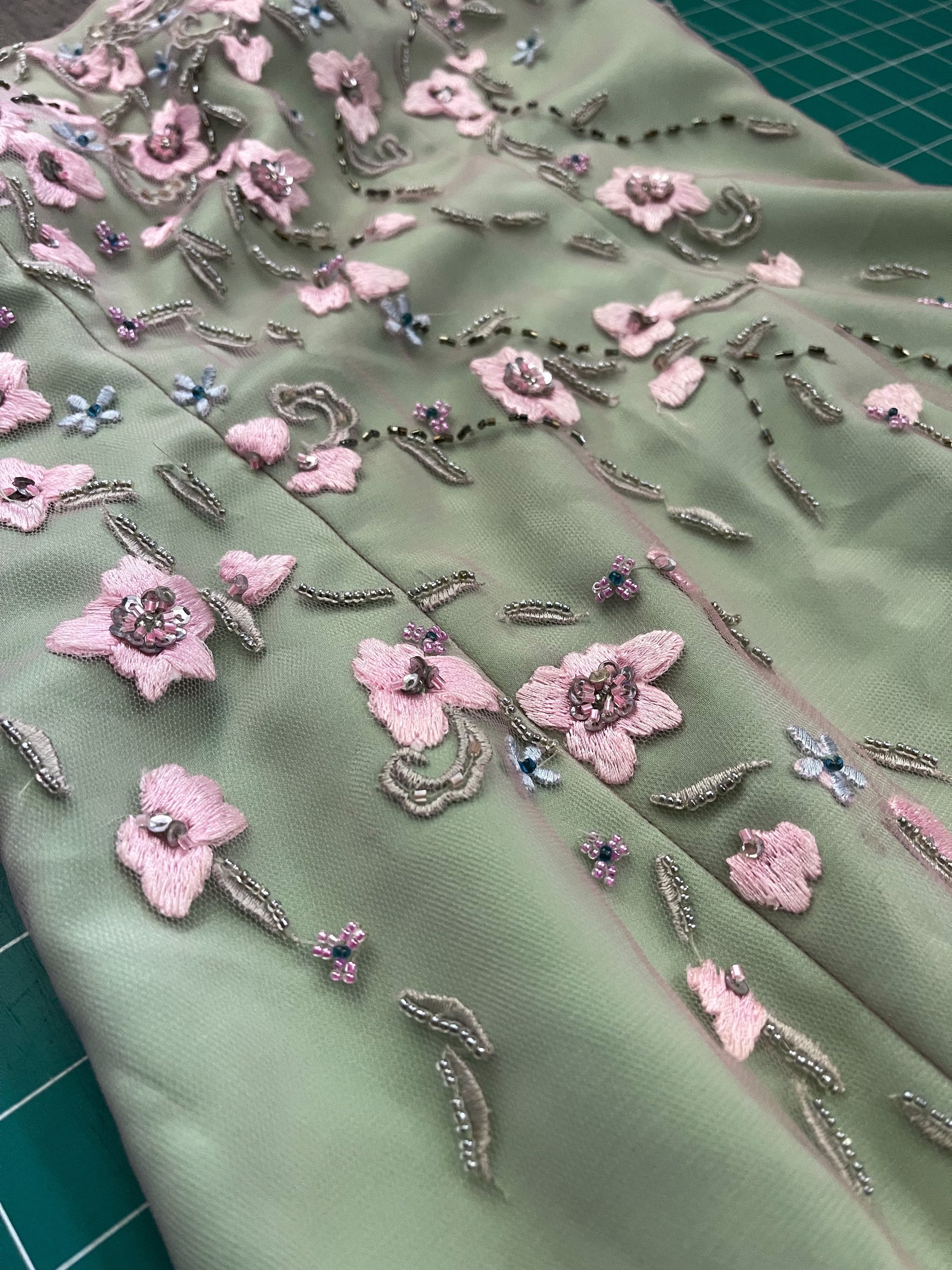 rare beaded fairy gown