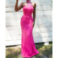 bright-pink-beaded-silk-asymmetrical-neckline-gown-image