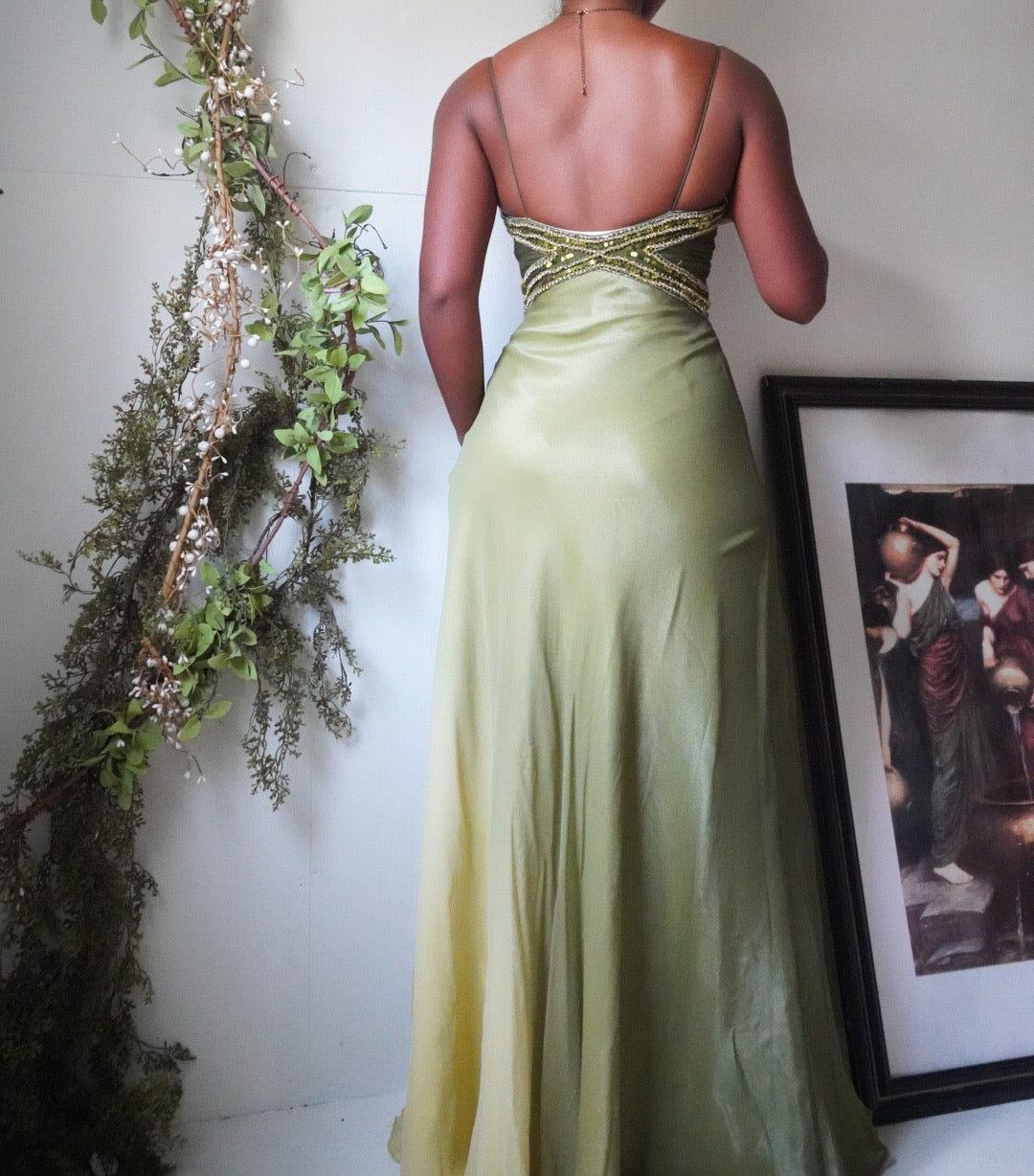 Silk Ombre Forest Fairy Gown