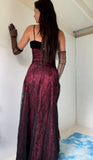 Vintage 90's layered gown