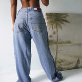 Vintage 90’s Tommy Hilfiger Racing Stripe Jeans (31-32”)