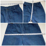 Vintage 80’s Checkered Mom Jeans (28”)