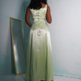 Vintage 90’s Deadstock Satin Gown (XS)