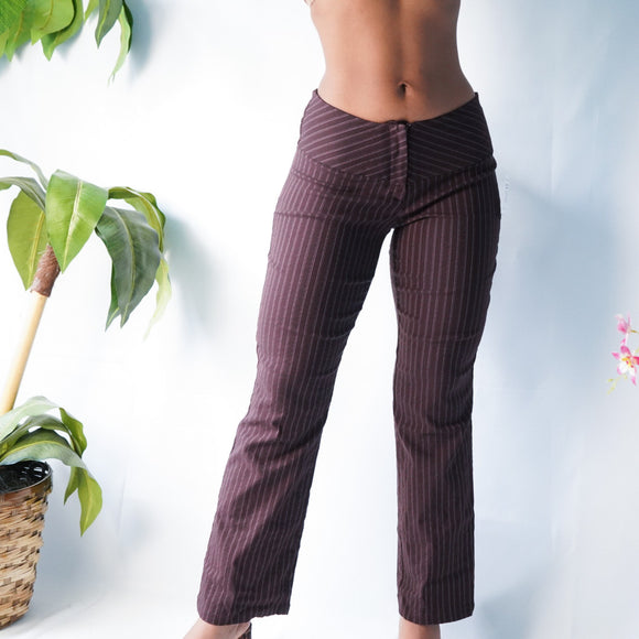 Vintage Late 90’s Pinstripe Trousers (S)