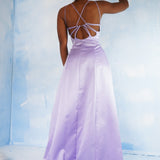 Vintage 90’s Purple Prom Dress (S-M)