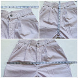 Vintage 80’s Pale Lavender Gingham Trousers (25”)